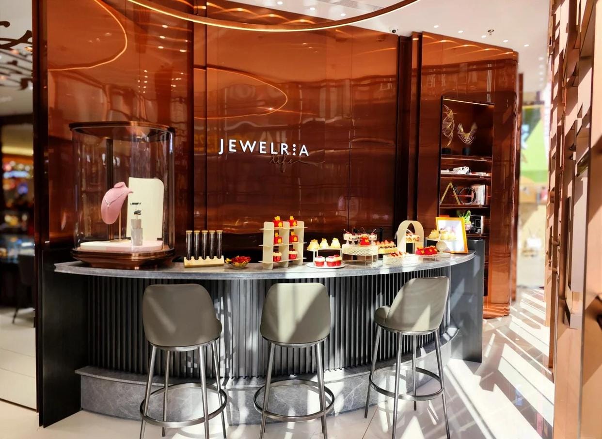 周大福荟馆JEWELRIA2.0形象南京中央商场店珠宝灯光案例