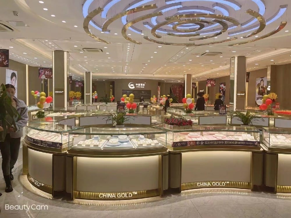 南昌市胜利路步行街中国黄金珠宝照明案例
