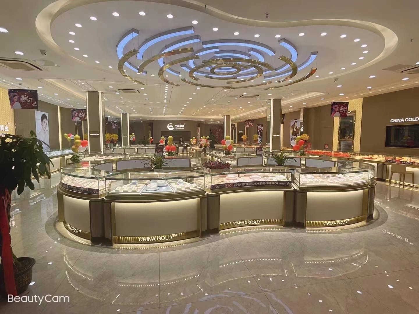 南昌市胜利路步行街中国黄金珠宝照明案例