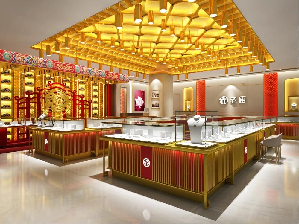 临泉老庙珠宝照明案例