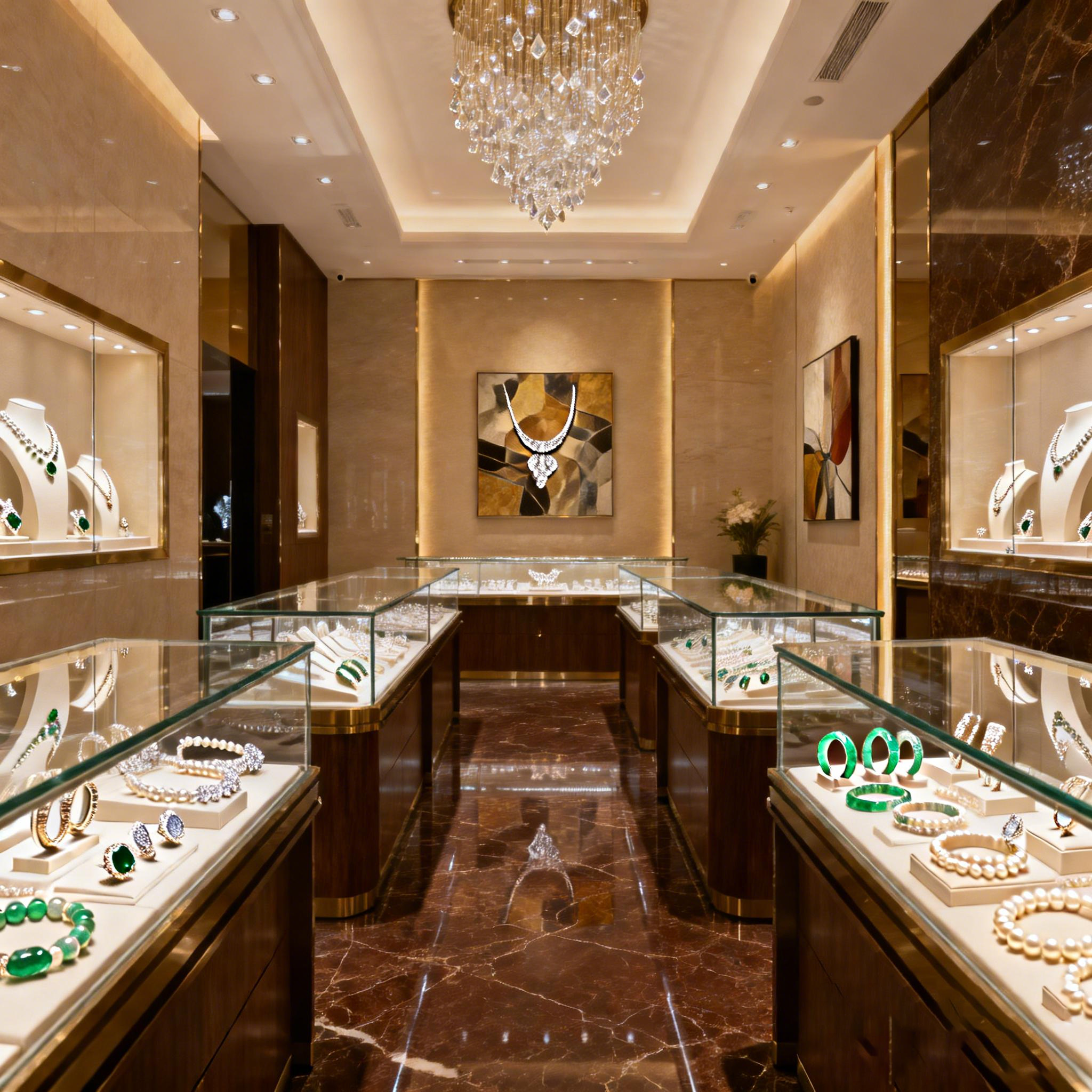 珠宝店灯光的“三要三不要”